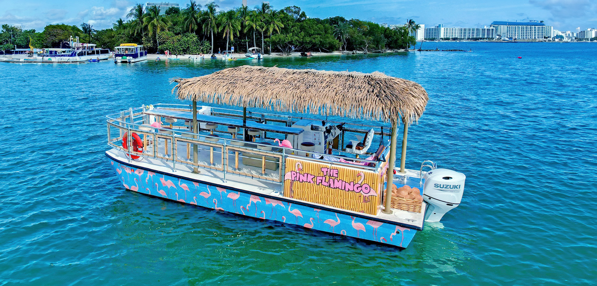 The Pink Flamingo Tiki Miami FL